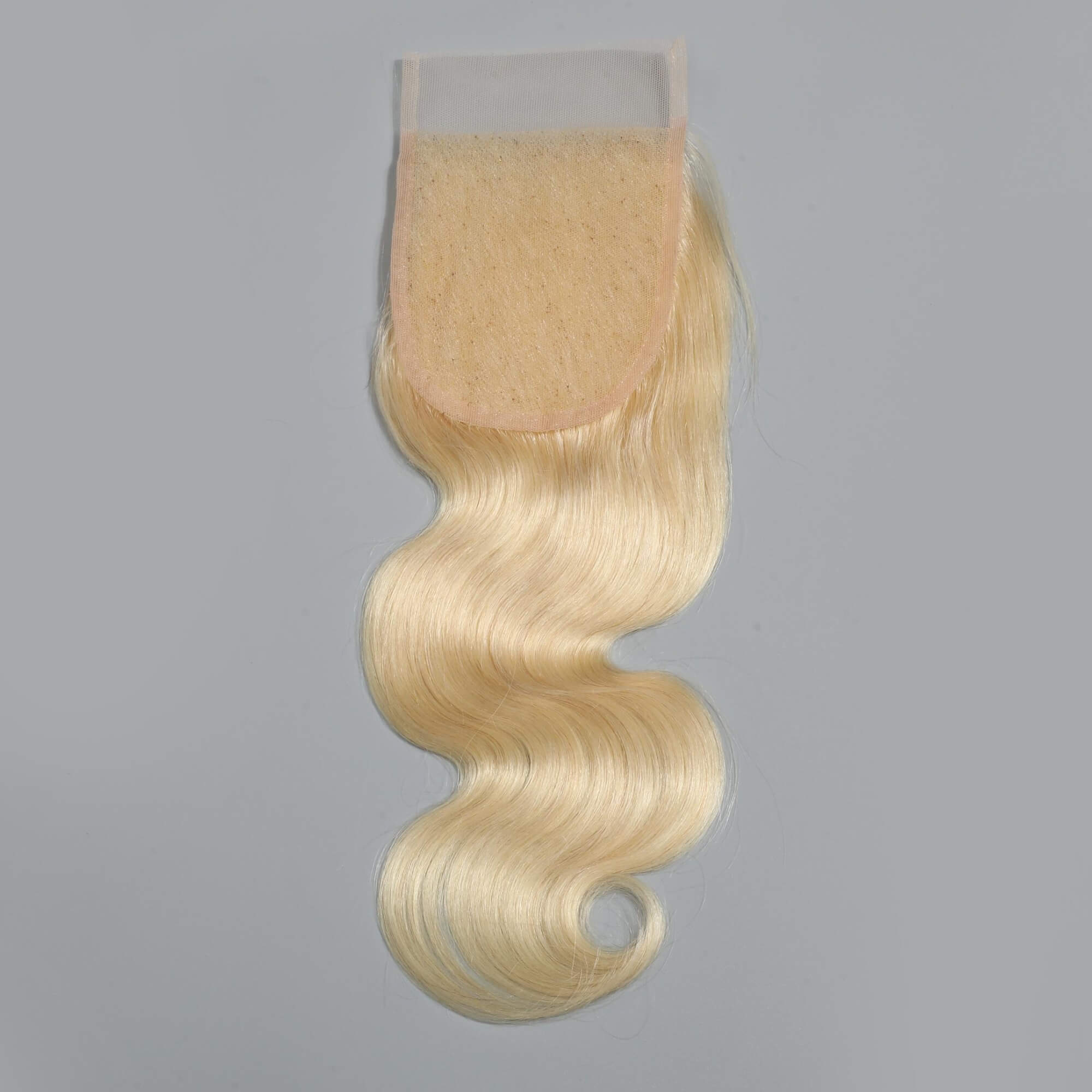 613 blonde body wave human hair lace closure 1