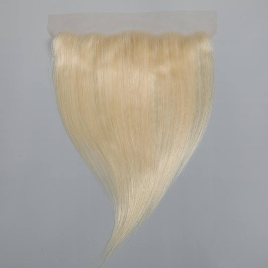 613 blonde straight human hair lace frontal