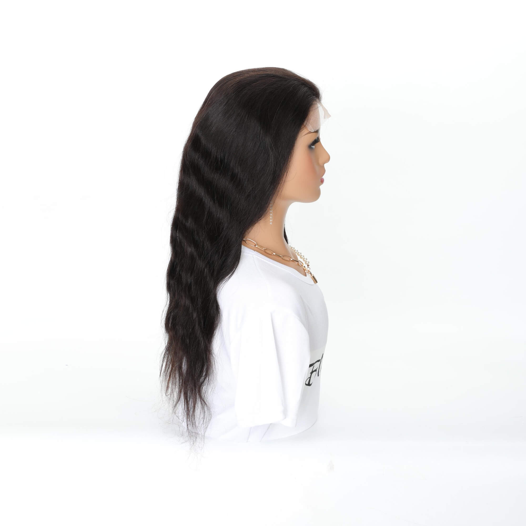 body wave transparent lace closure wig 1