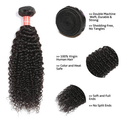 curly human hair bundles 1 bundle 2