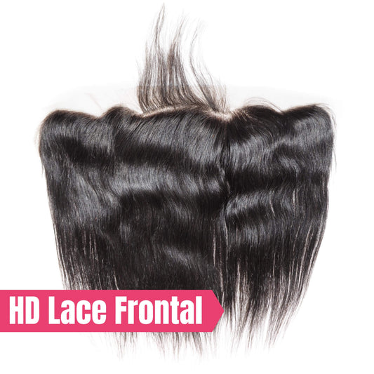 hd lace frontal straight human hair