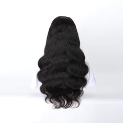 human hair body wave u part wig 2