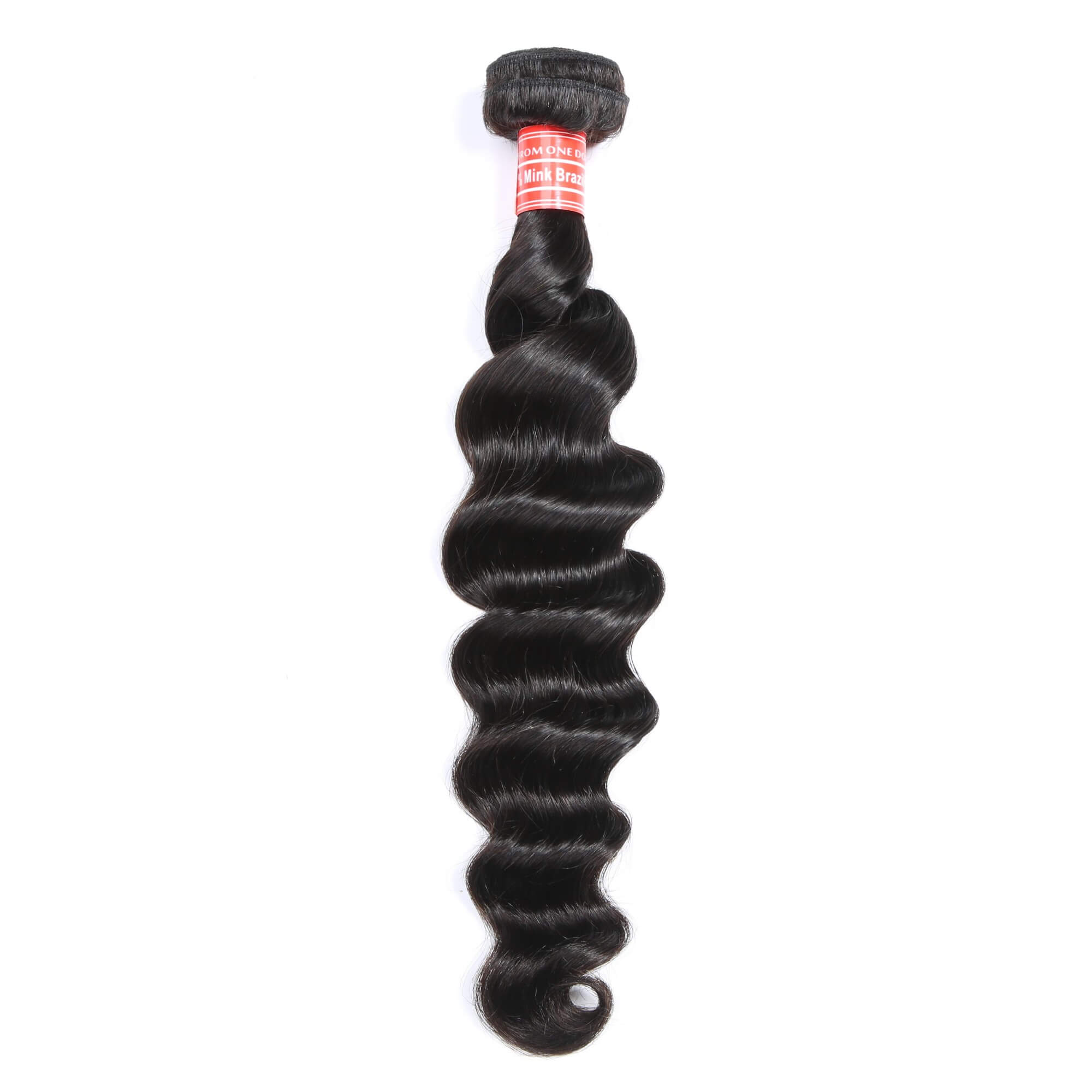 loose deep human hair bundles 1 bundle