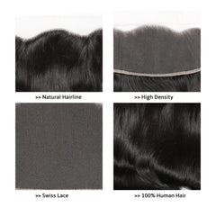 loose wave human hair lace frontal