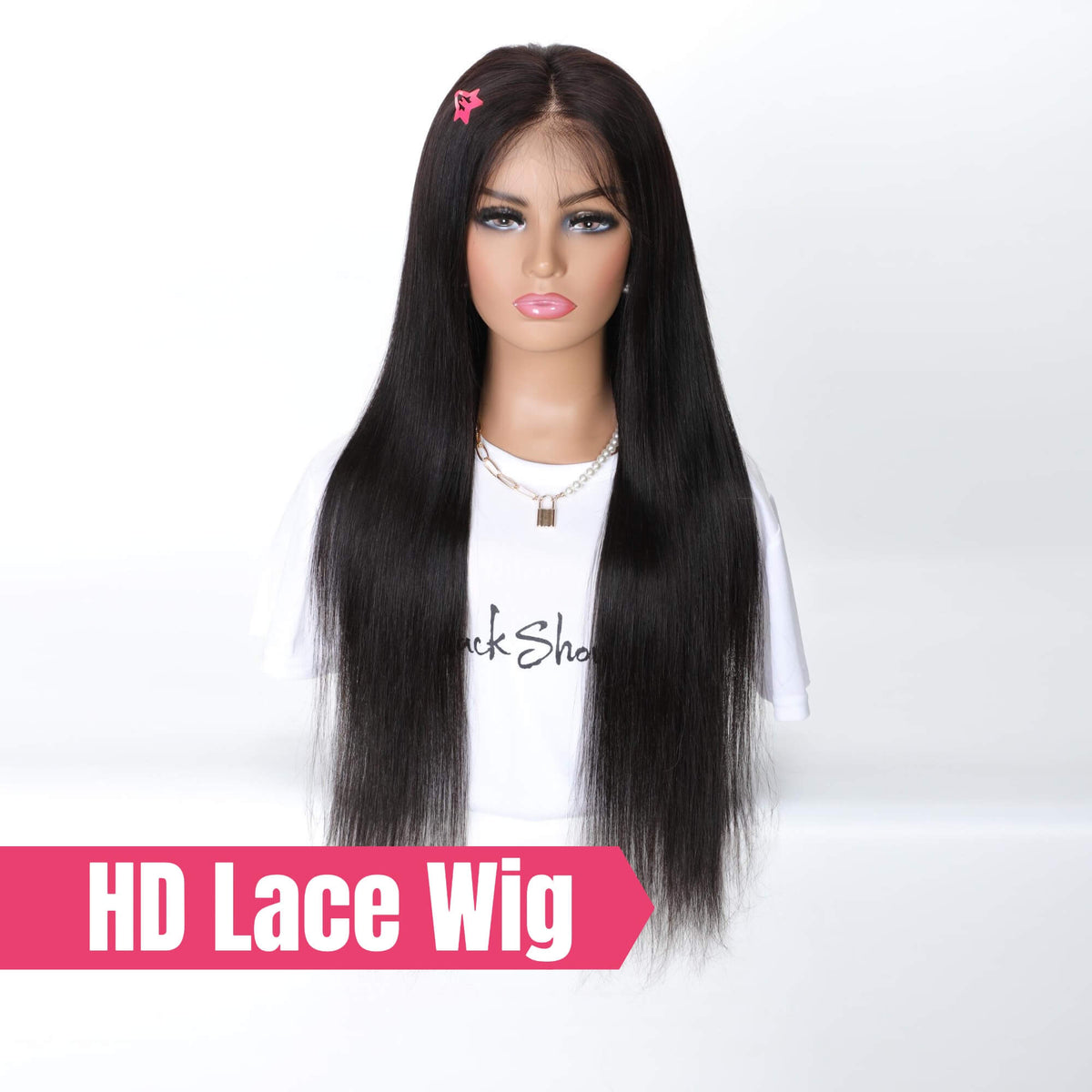 straight hair hd lace frontal wig