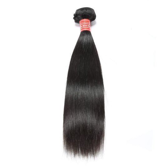 straight human hair bundles 1 bundle