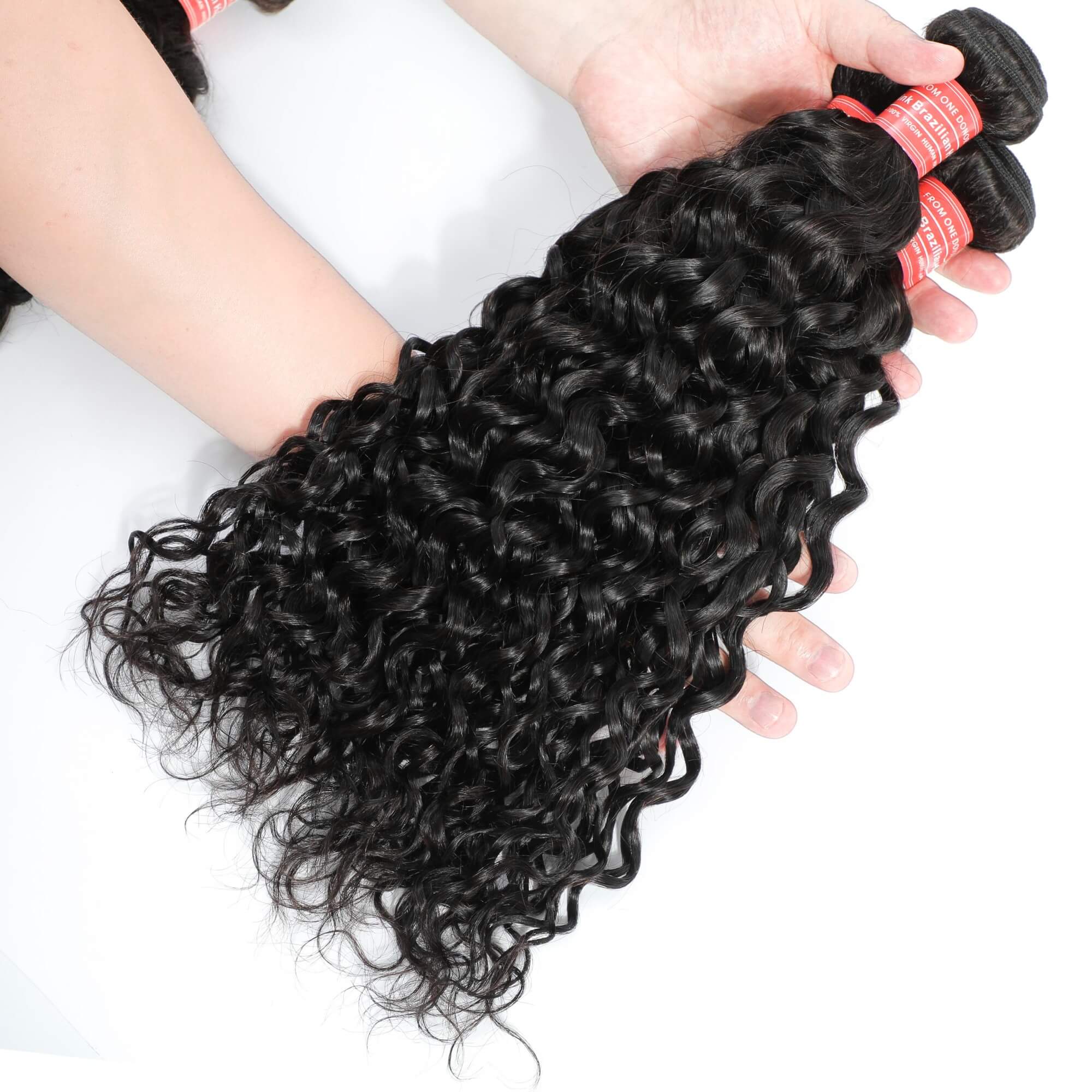 water wave human hair bundle 1 bundle 1