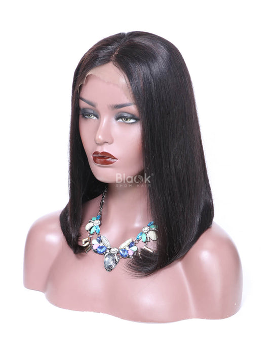 transparent lace wig 13x4 lace bob wig 2